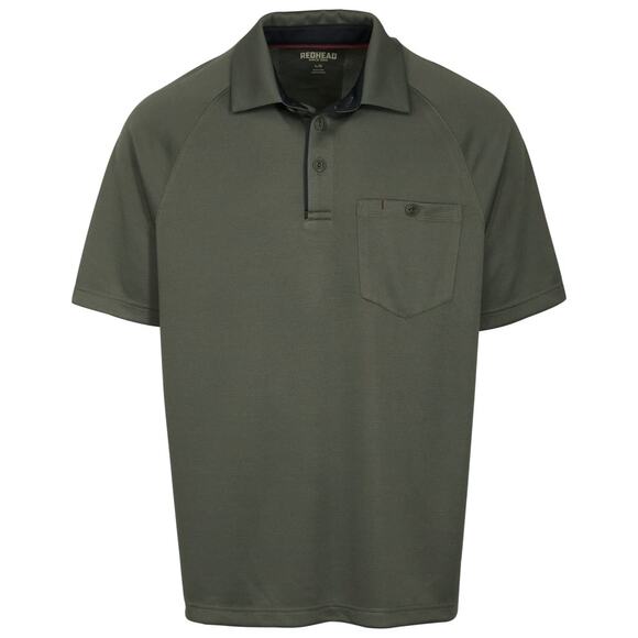 NWT RedHead Pro Series 2XL Performance Work Polo – Beetle Green - Picture 1 of 9